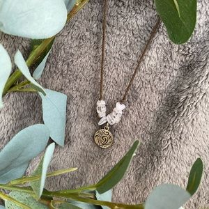 Small Swirl Pendant Necklace